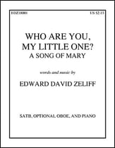 Who Are You, My Little One? SATB choral sheet music cover